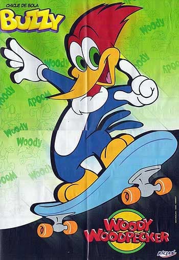 Capa do álbum Chicle de Bola Buzzy Woody Woodpecker 2009
