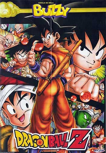 Capa do álbum Chicle de Bola Buzzy DragonBall Z 2009