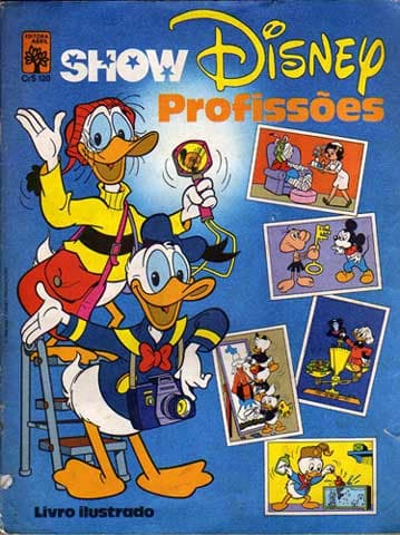 Capa do álbum Show Disney Profissões 1983