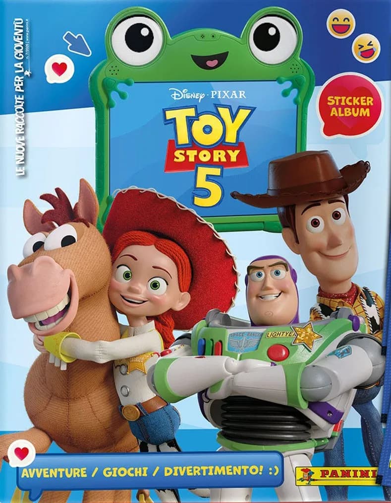Capa do álbum Toy Story 5 - Italy