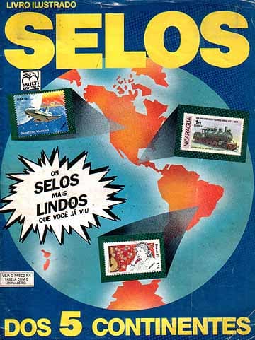 Capa do álbum Selos dos 5 Continentes