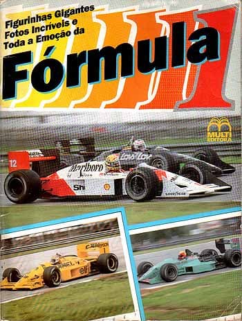 Capa do álbum Fórmula 1 1988
