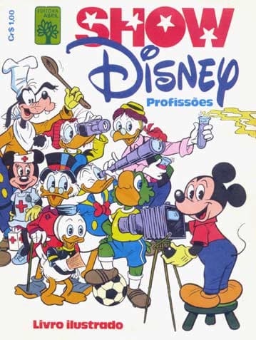 Capa do álbum Show Disney Profissões 1978