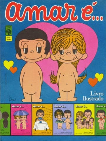 Capa do álbum Amar é... 1979