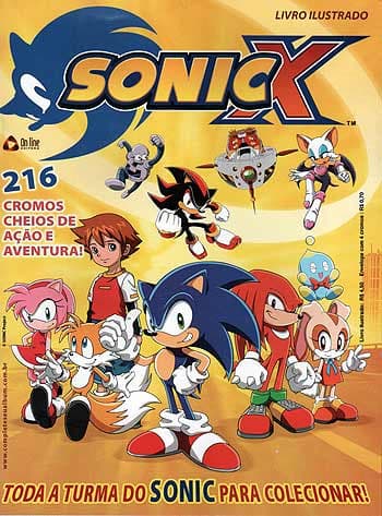 Capa do álbum Sonic X