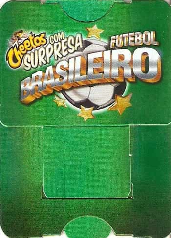 Capa do álbum Elma Chips Cheetos com Surpresa Futebol Brasileiro