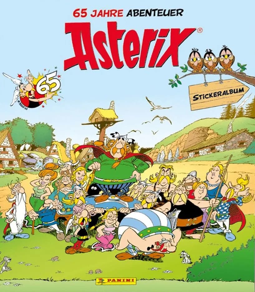 Cover des Albums Asterix - 65 Jahre Abenteuer