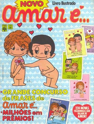 Capa do álbum Amar é... 1982