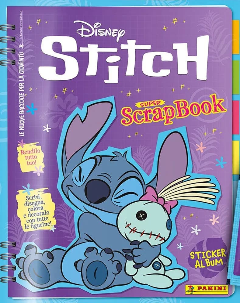 Cover des Albums Disney Stitch - Super Scrapbook