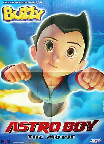 Capa do álbum Chicle de Bola Buzzy Astro Boy The Movie