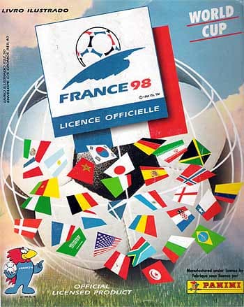 Capa do álbum FIFA World Cup 1998 France