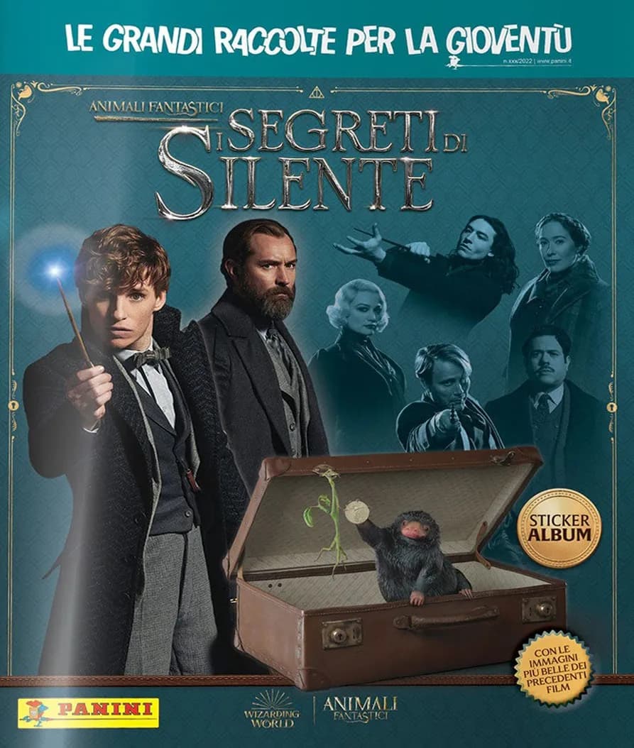 Capa do álbum Animali Fantastici - I Segreti di Silente
