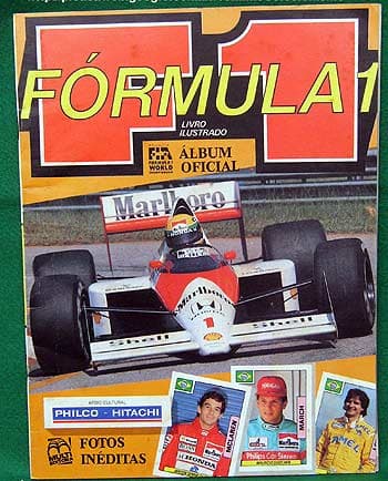 Capa do álbum Fórmula 1 1989