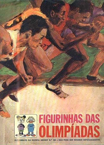 Capa do álbum Figurinhas das Olimpíadas