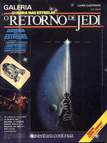 Capa do álbum Galeria Guerra nas Estrelas - O Retorno de Jedi