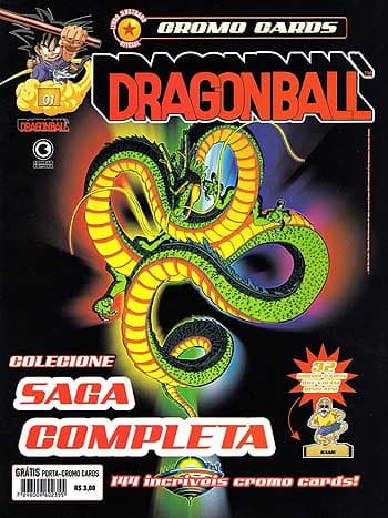Capa do álbum Cromo Cards DragonBall
