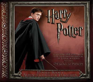 Capa do álbum Harry Potter - Poster Book e Álbum Fichário de Postcards