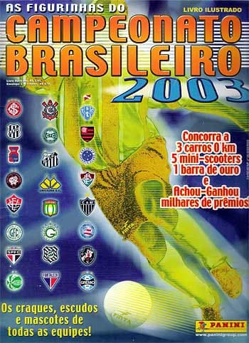 Capa do álbum Campeonato Brasileiro 2003