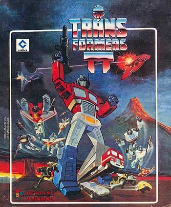 Capa do álbum Transformers 1986