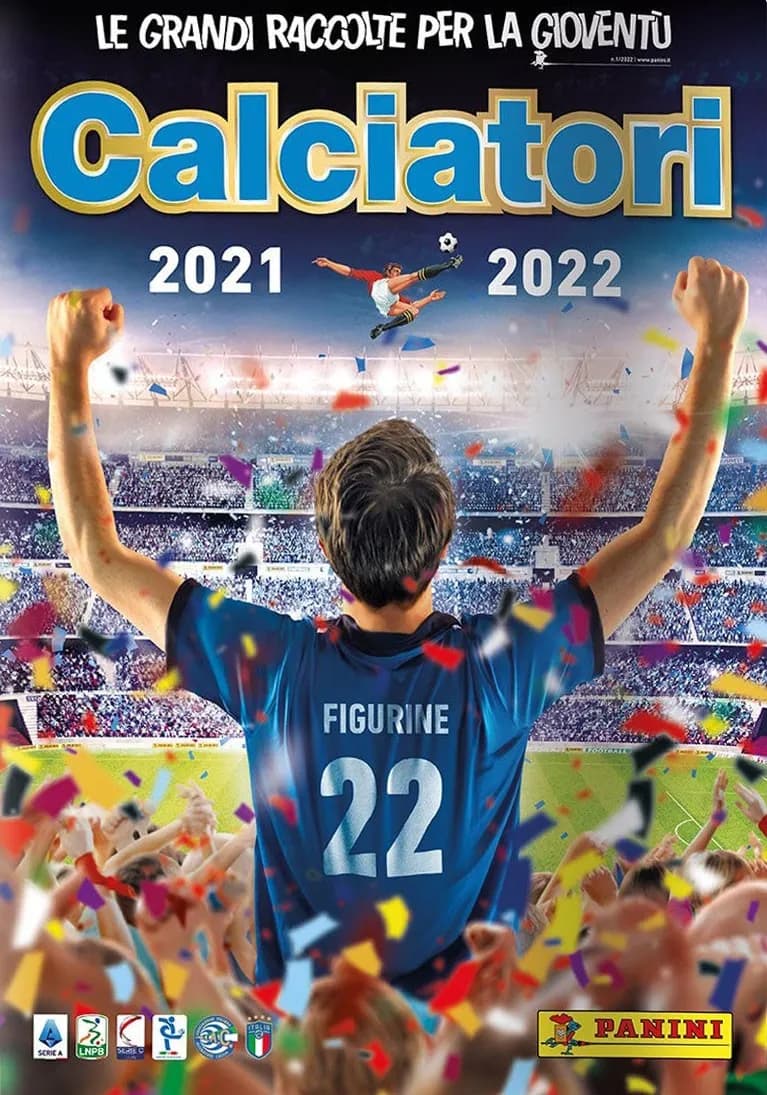 Portada del álbum Calciatori 2021-2022