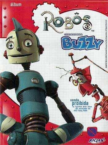 Capa do álbum Chicle de Bola Buzzy Robôs