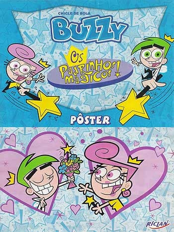Capa do álbum Chicle de Bola Buzzy Os Padrinhos Mágicos