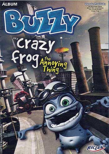 Capa do álbum Chicle de Bola Buzzy Crazy Frog