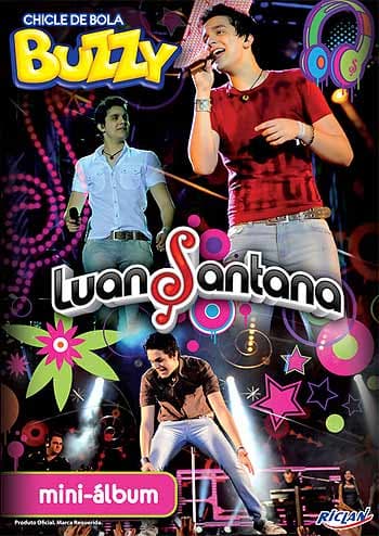Capa do álbum Chicle de Bola Buzzy Luan Santana
