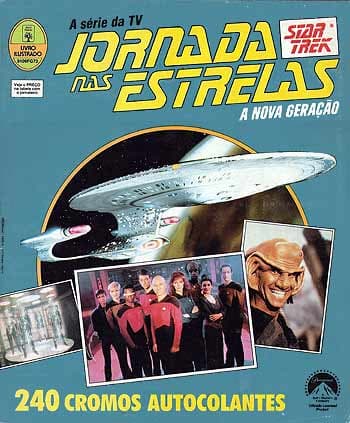 Capa do álbum Jornada nas Estrelas - A Nova Geração