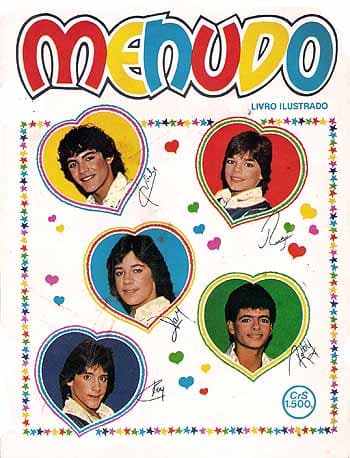 Capa do álbum Menudo