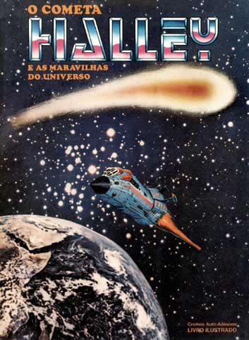 Capa do álbum O Cometa Halley e as Maravilhas do Universo