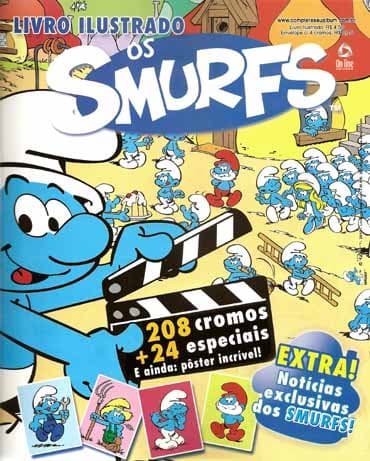 Capa do álbum Os Smurfs