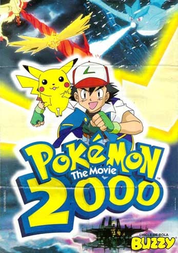 Capa do álbum Chicle de Bola Buzzy Pokémon 2000 - The Movie