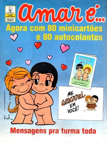 Capa do álbum Amar é... 1993