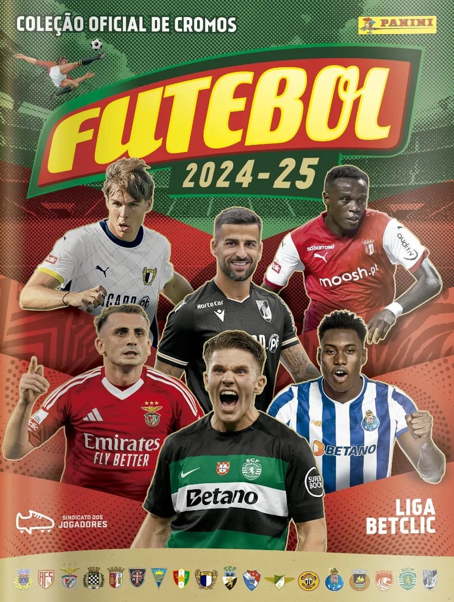 Capa do álbum Futebol 2024-25