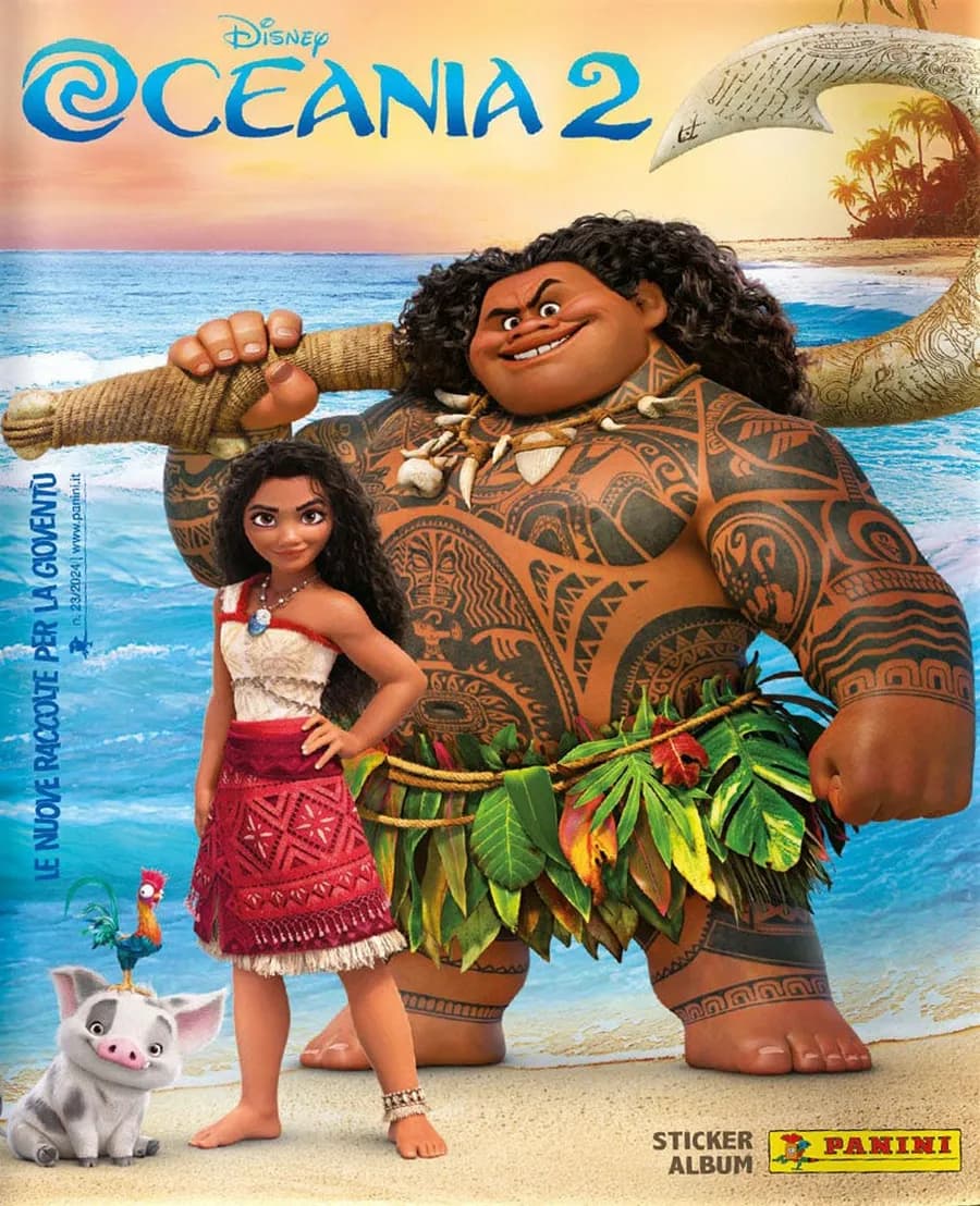 Capa do álbum Disney Oceania 2 - Italy