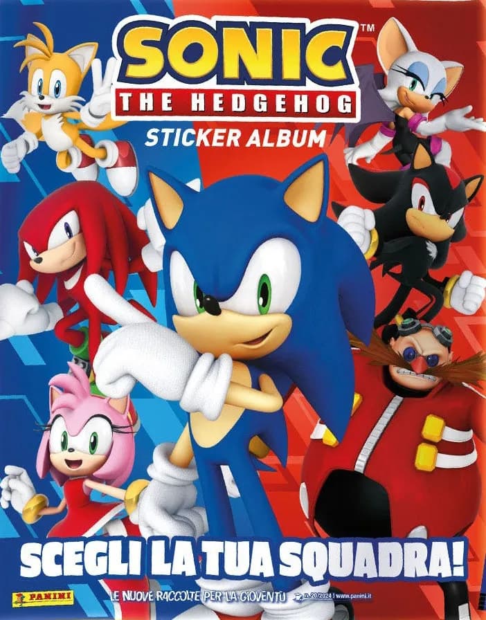 Capa do álbum Sonic the Hedgehog - Scegli la tua Squadra!