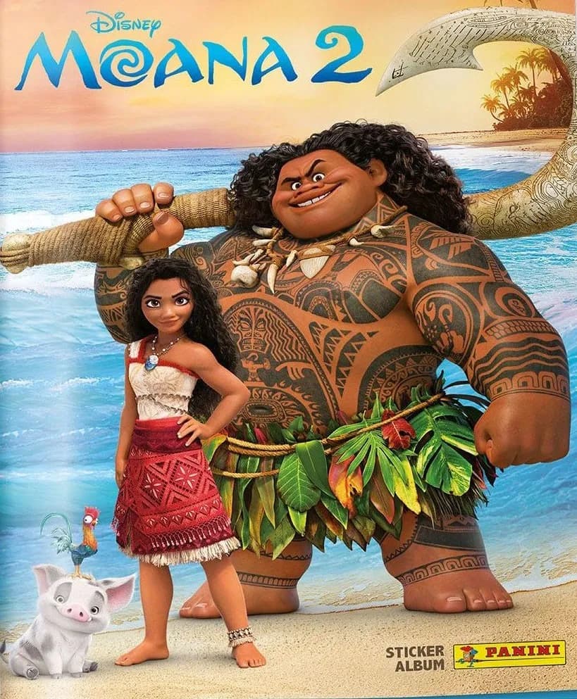 Capa do álbum Disney Moana 2 Sticker Collection