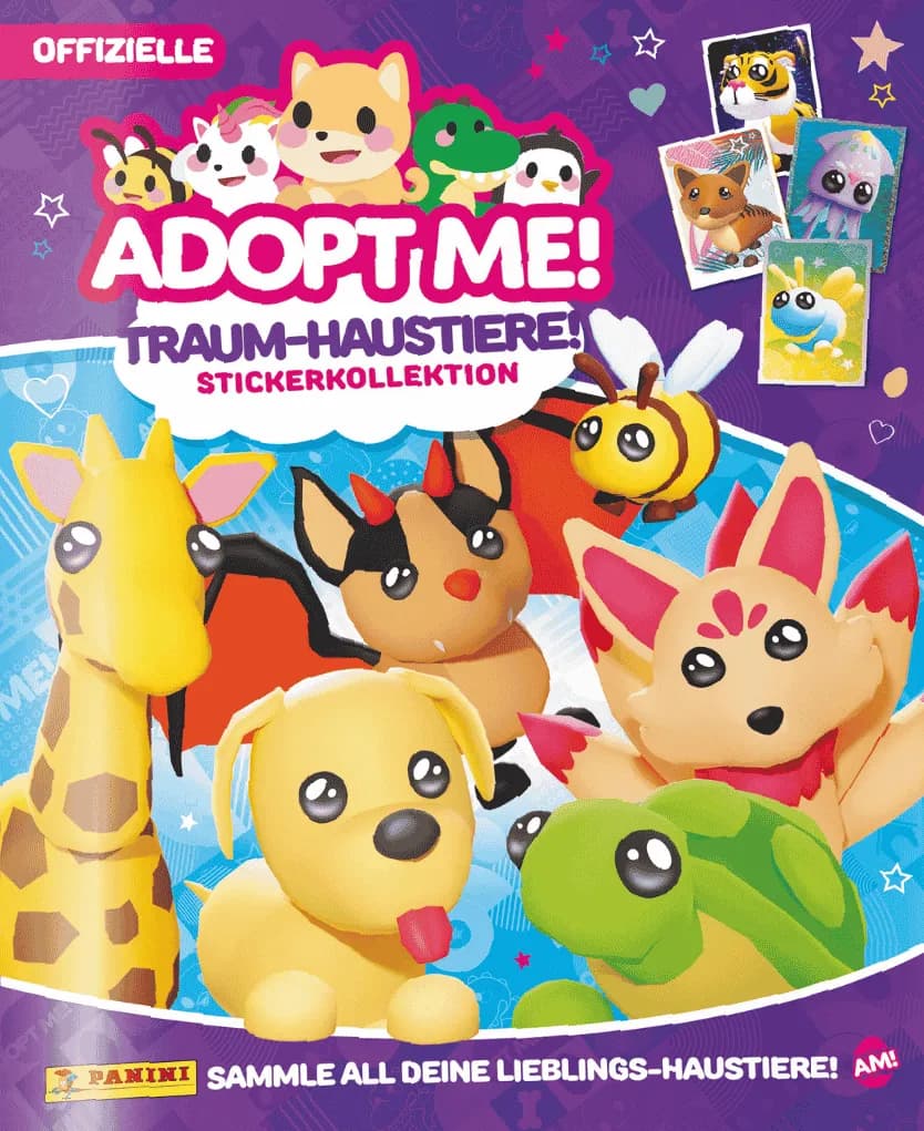 Capa do álbum Adopt Me! - Traum-Haustiere!