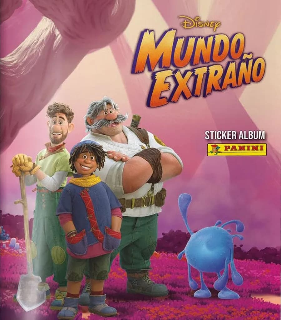 Capa do álbum Disney - Mundo Extraño