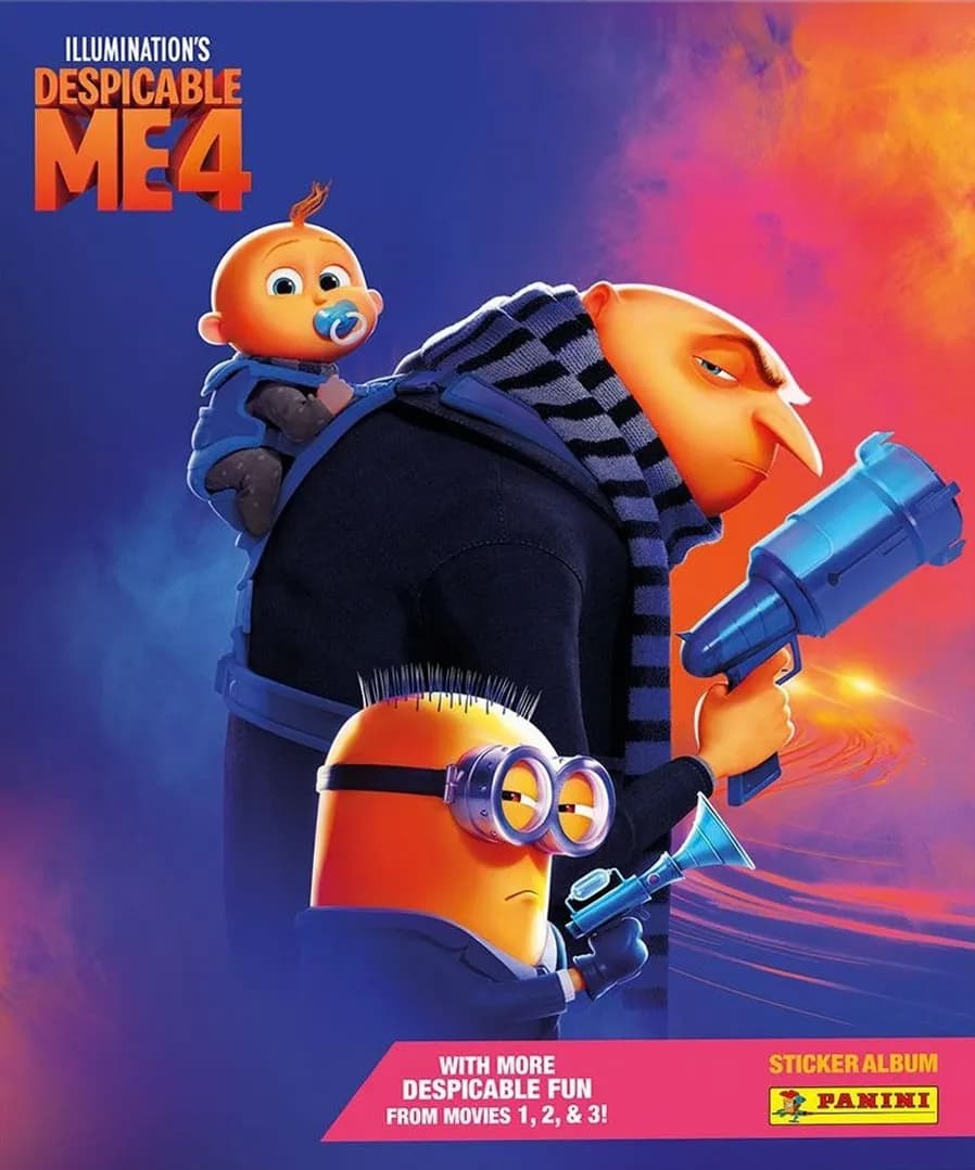 Capa do álbum Despicable Me 4