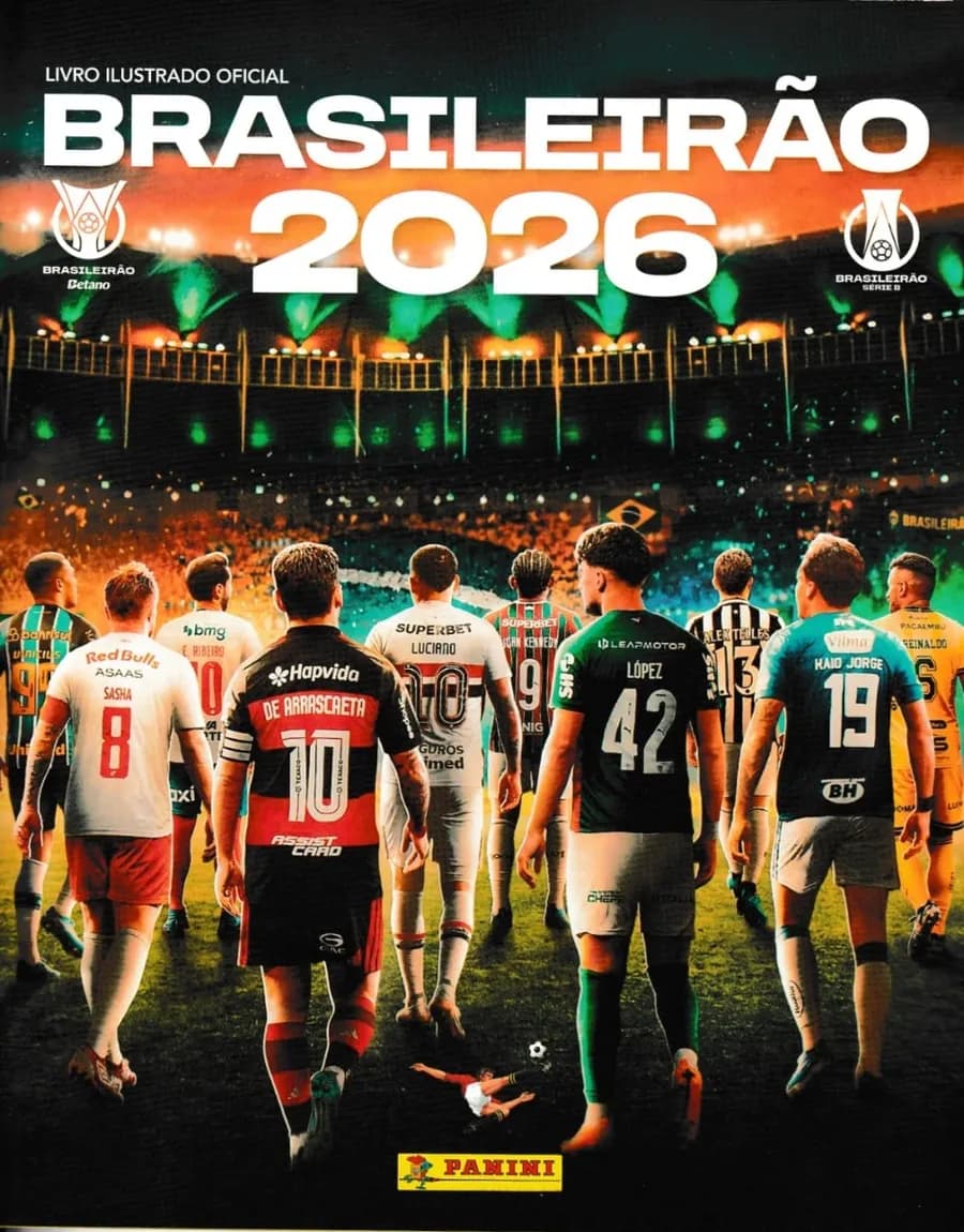 Capa do álbum Campeonato Brasileiro 2026