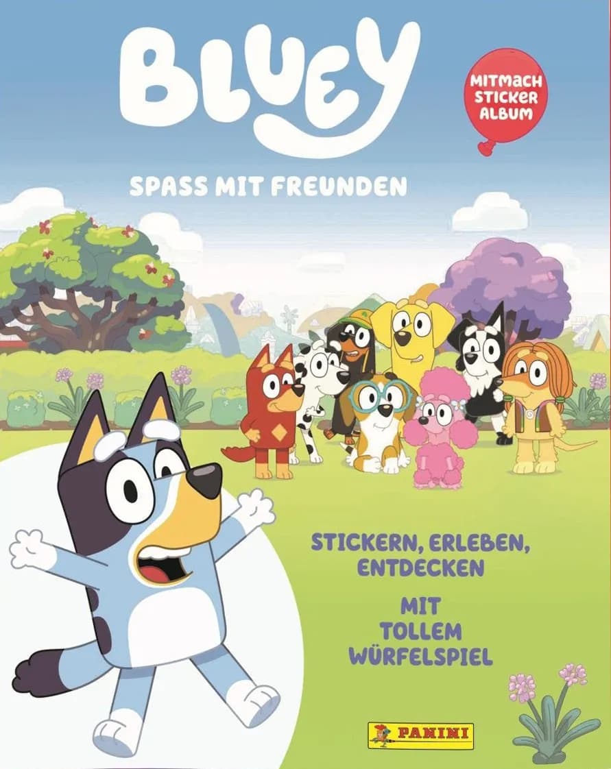Capa do álbum Bluey - Spaß mit Freunden