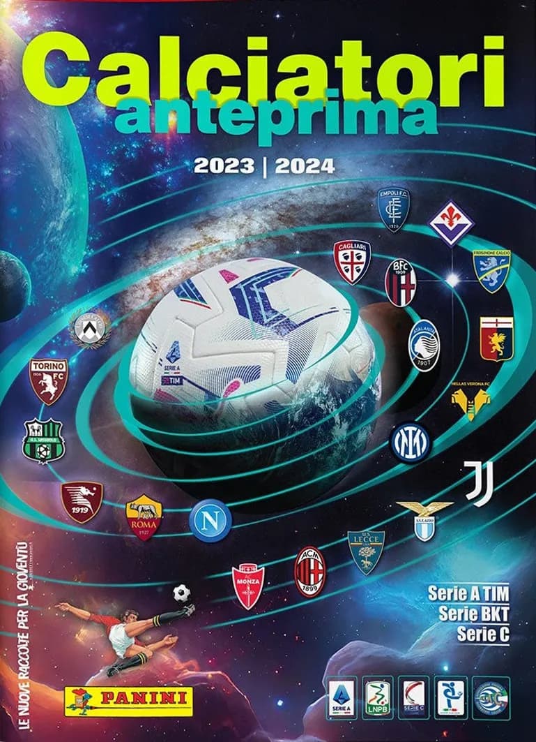 Portada del álbum Calciatori Anteprima 2023-2024