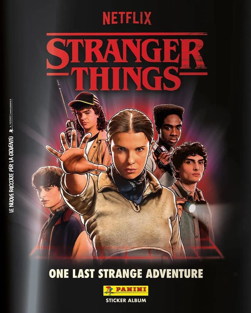 Capa do álbum Stranger Things - One Last Strange Adventure