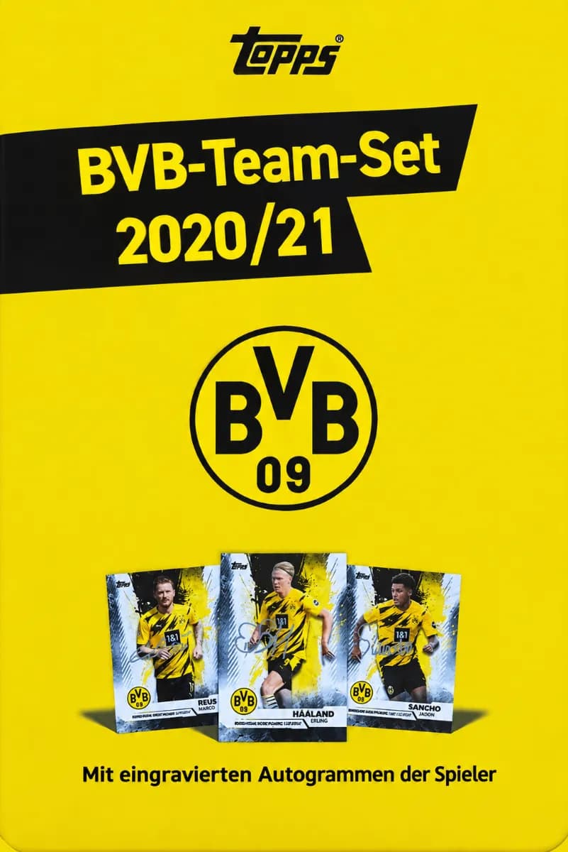Cover des Albums BVB - Team-Set 2020/21 - cards