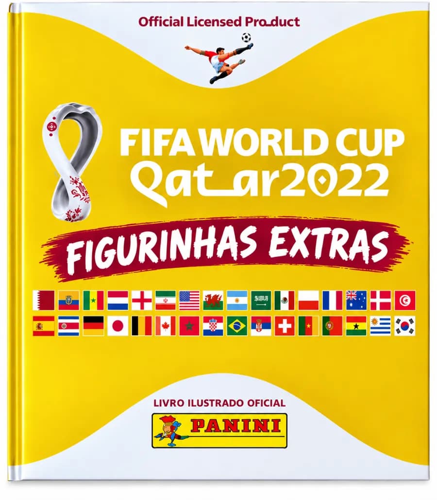 Capa do álbum Fifa World Cup 2022 Qatar- Figurinhas Extras