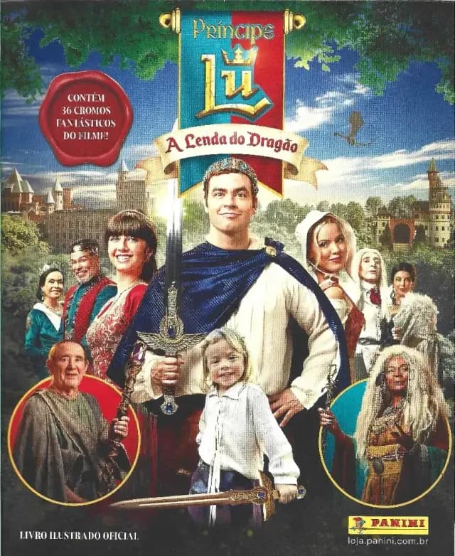 Capa do álbum Príncipe Lu - A Lenda do Dragão