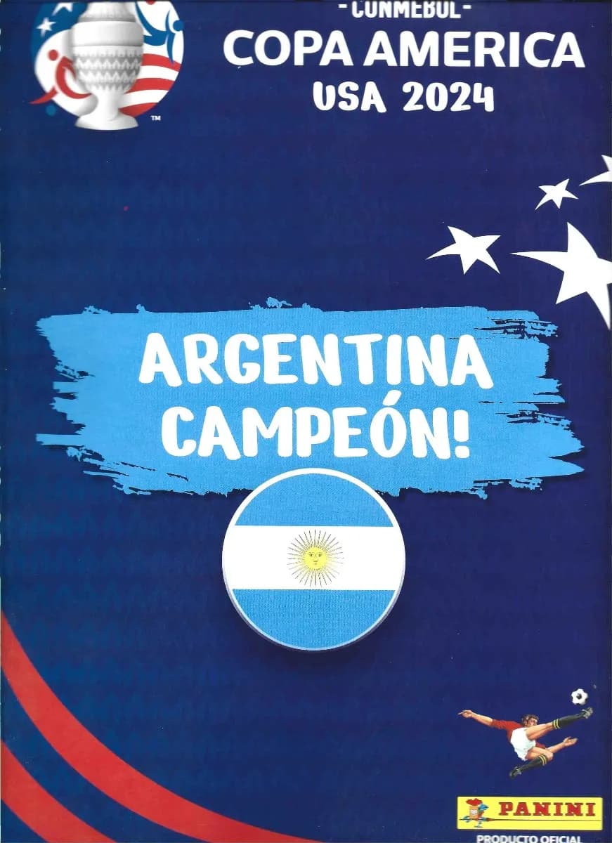 Portada del álbum Argentina Campéon! - Copa América USA 2024