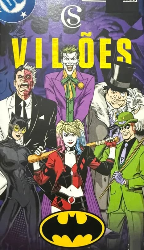 Capa do álbum Cacau Show Vilões do Batman